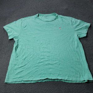 Polo Ralph Lauren  Short Sleeve Shirt Cotton Green Mens Size XL